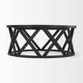 Forsey Black Round Coffee Table | Calgary Furniture Store