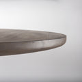 Terra Dark Brown Wood Round Dining Table | Calgary Furniture Store