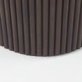 Terra Dark Brown Wood Round Dining Table | Calgary Furniture Store