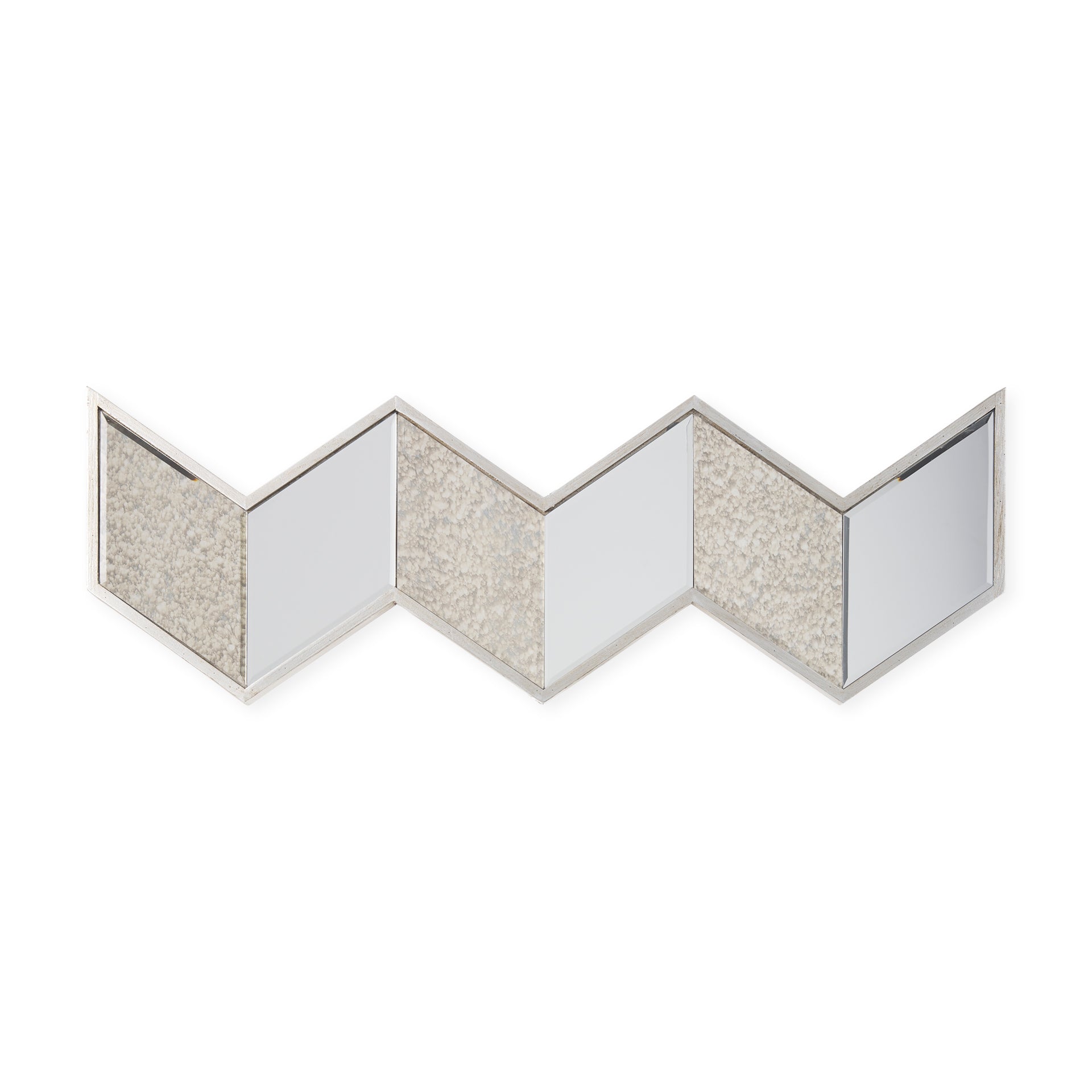 Cheveronna Mirror - Silver | Calgary Furniture Store