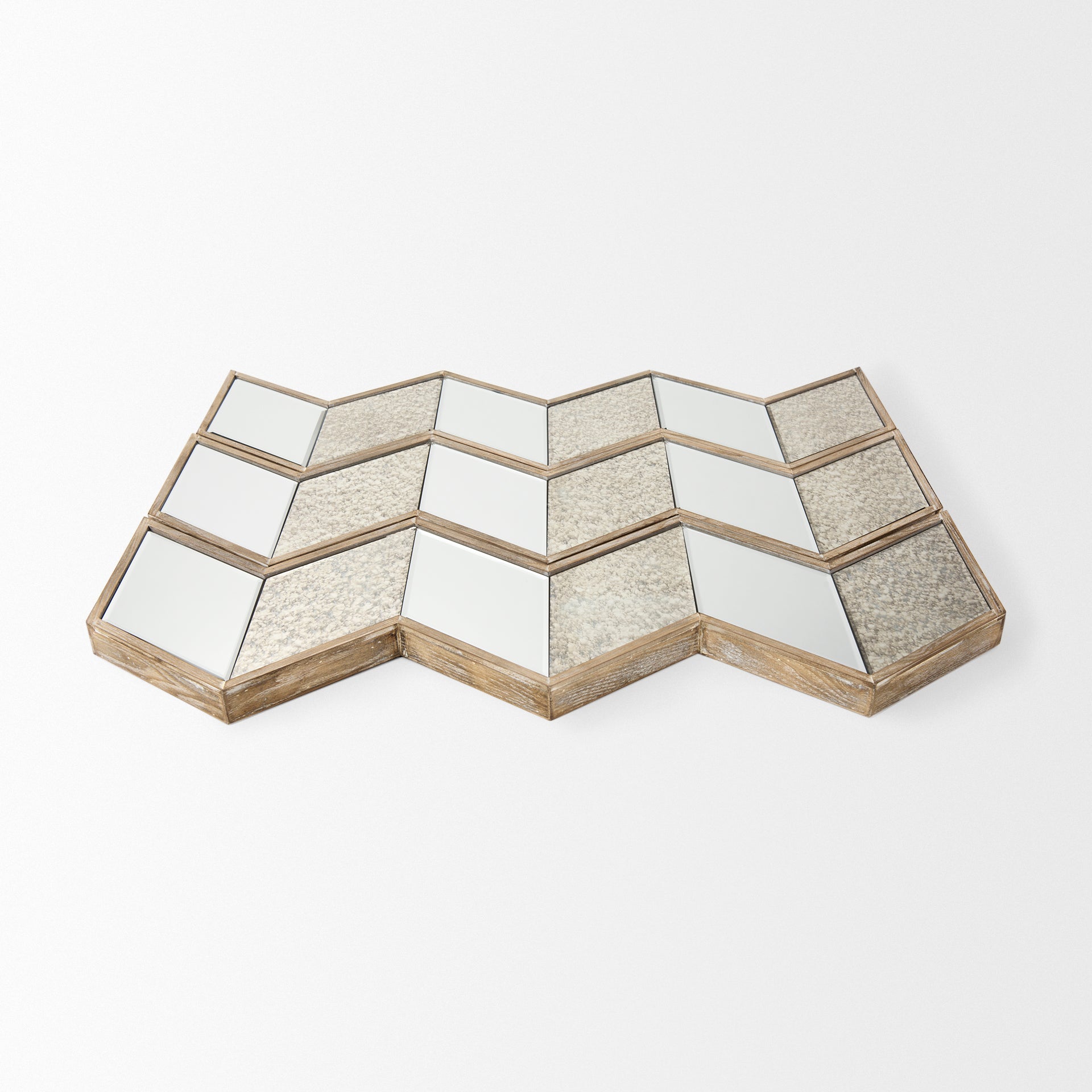 Cheveronna Mirror - Brown | Calgary Furniture Store