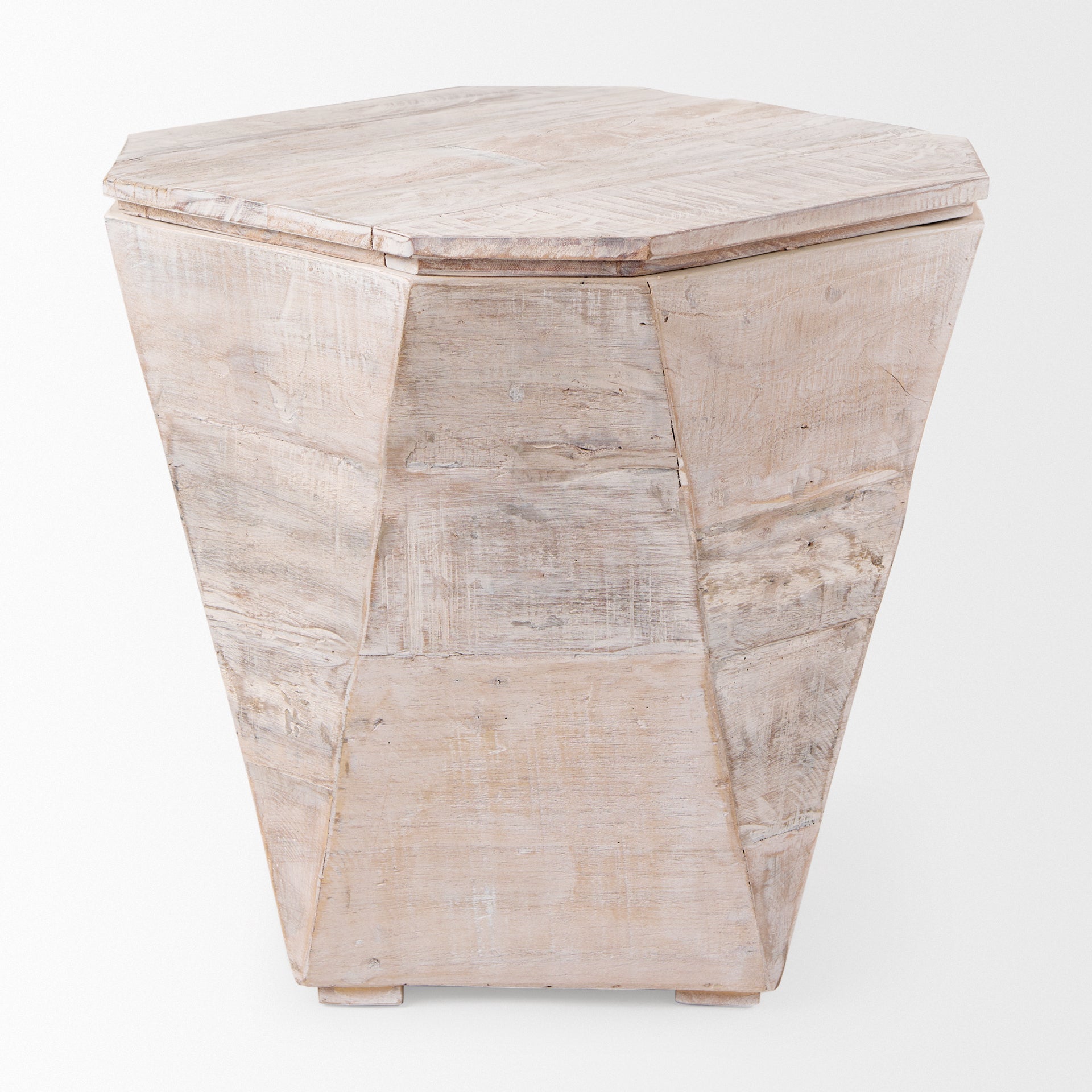 Esagano Light Brown Side Table | Calgary Furniture Store