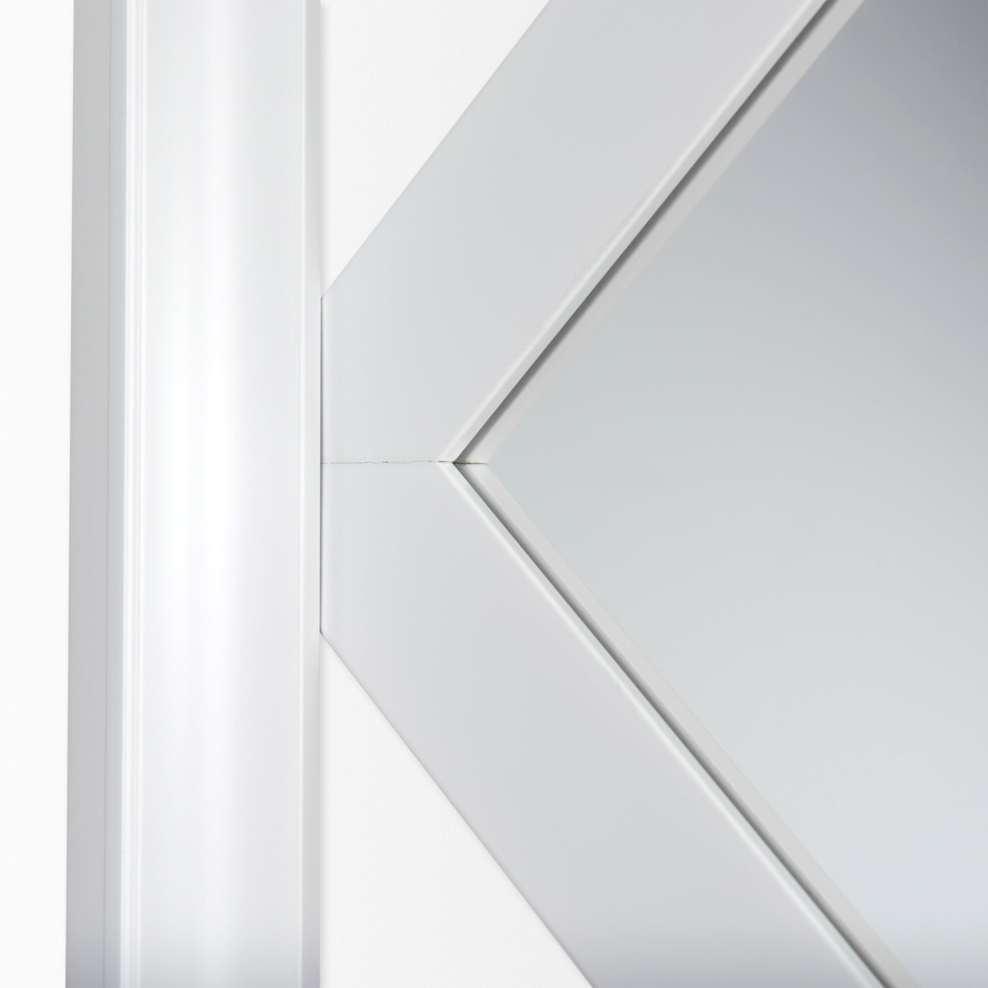Aliya Mirror - White | Calgary Furniture Store