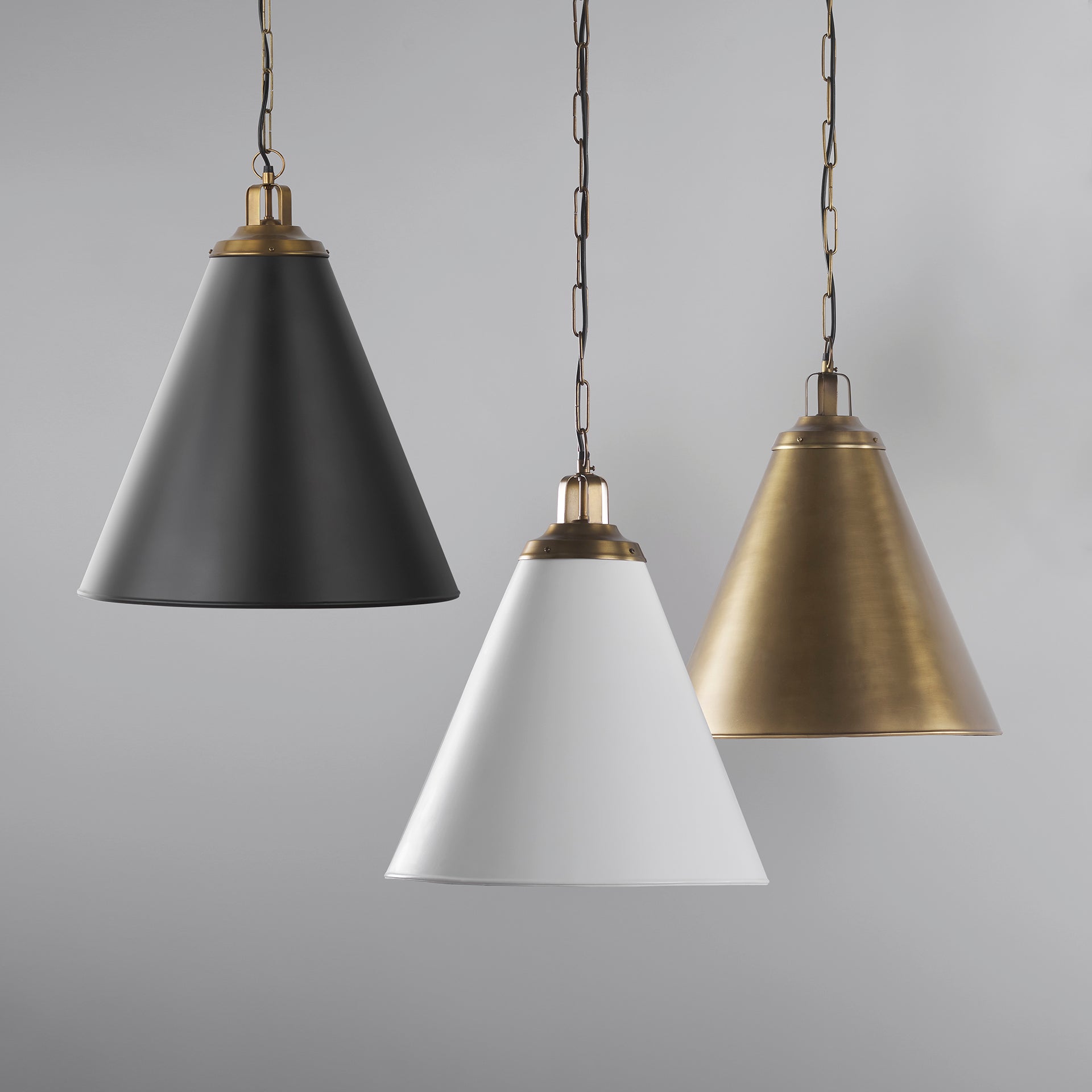 Fenton Pendant Light - White | Calgary Furniture Store