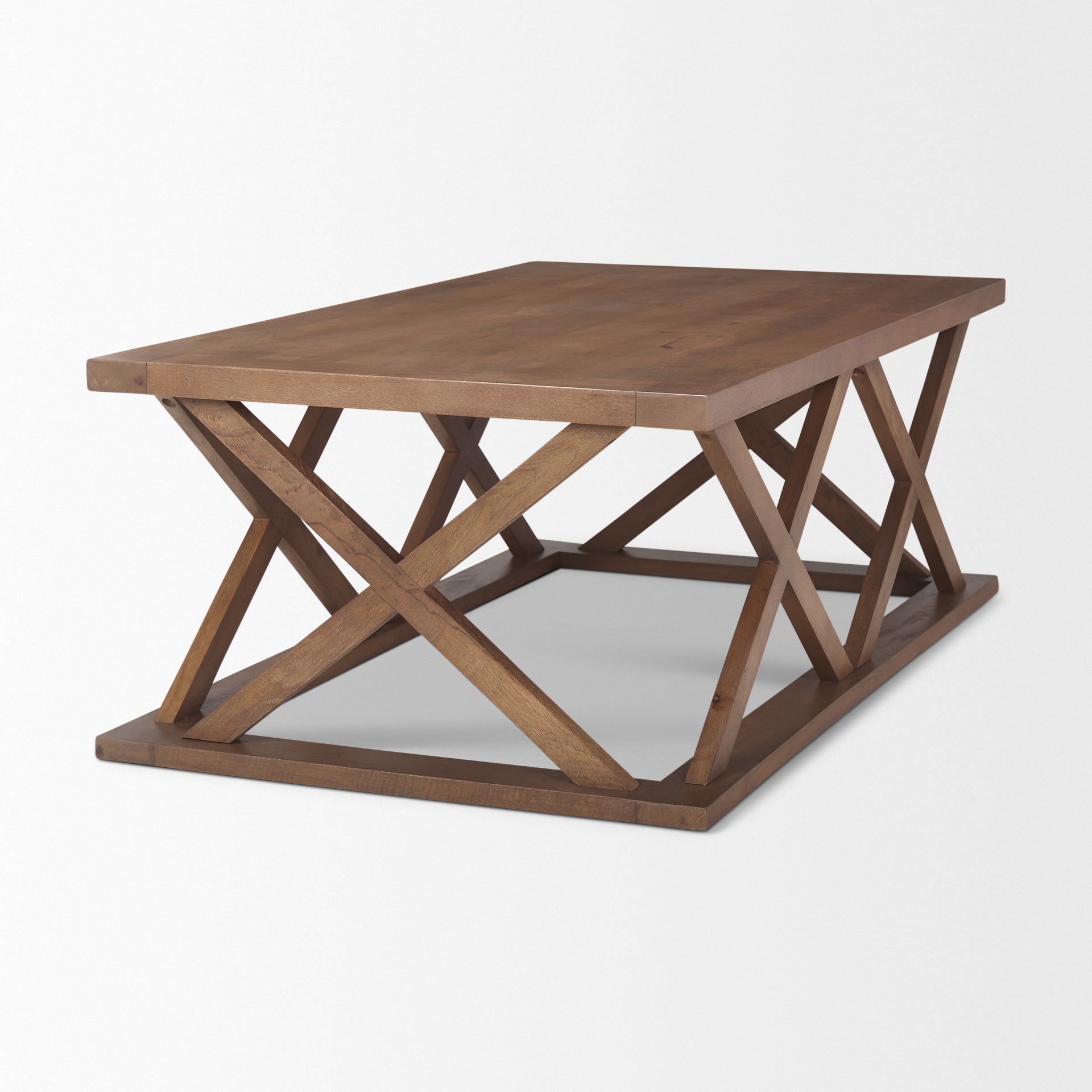 Forsey Brown Rectangular Coffee Table | Calgary Furniture Store