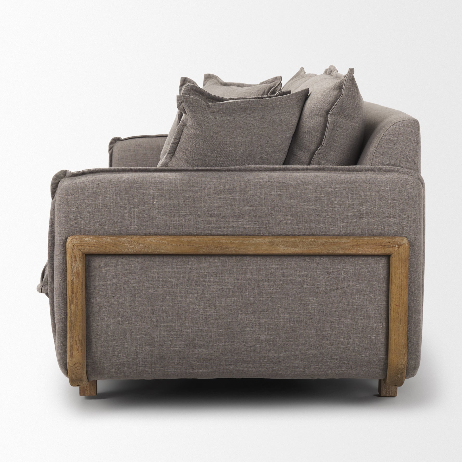 Roy Three Seater Sofa 84" - Flint Gray | Calgary Furniture Store