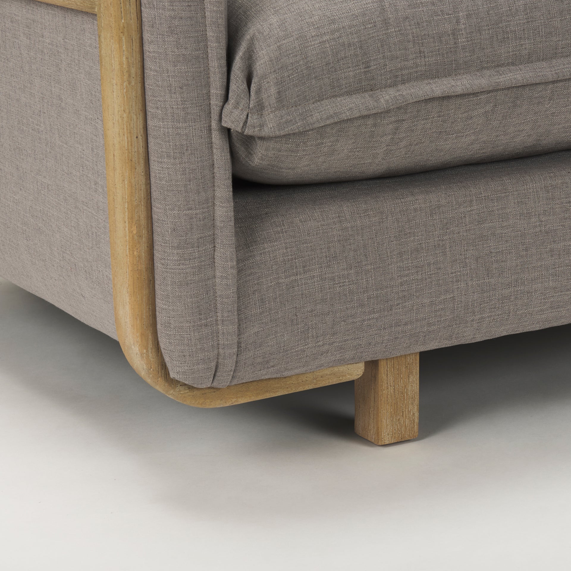 Roy Three Seater Sofa 84" - Flint Gray | Calgary Furniture Store