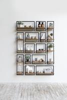 Dandhi Metal Frame Wall Box - Type A | Calgary Furniture Store