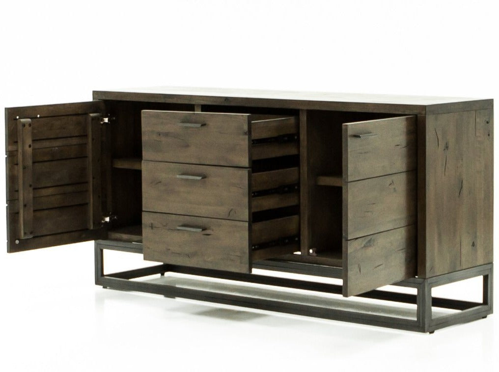 Woodcraft Modern Solid Wood Sideboard | Calgary Furniture Store