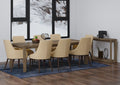 Rose Dining Chair - Beige | Calgary Furniture Store