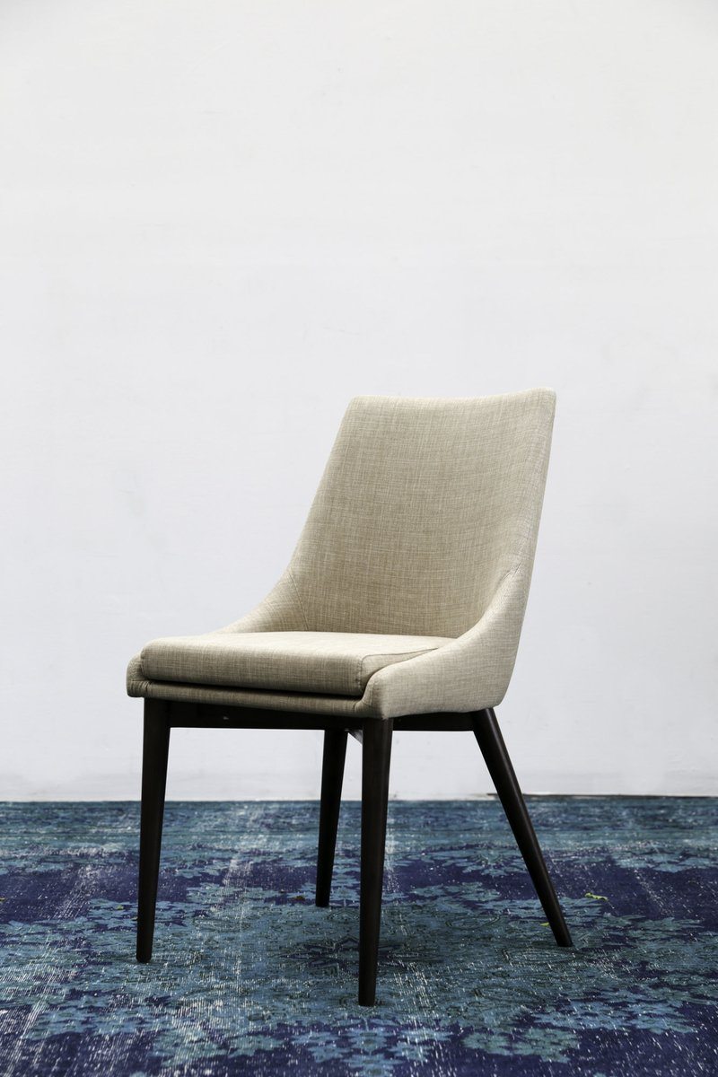 Rose Dining Chair - Beige | Calgary Furniture Store