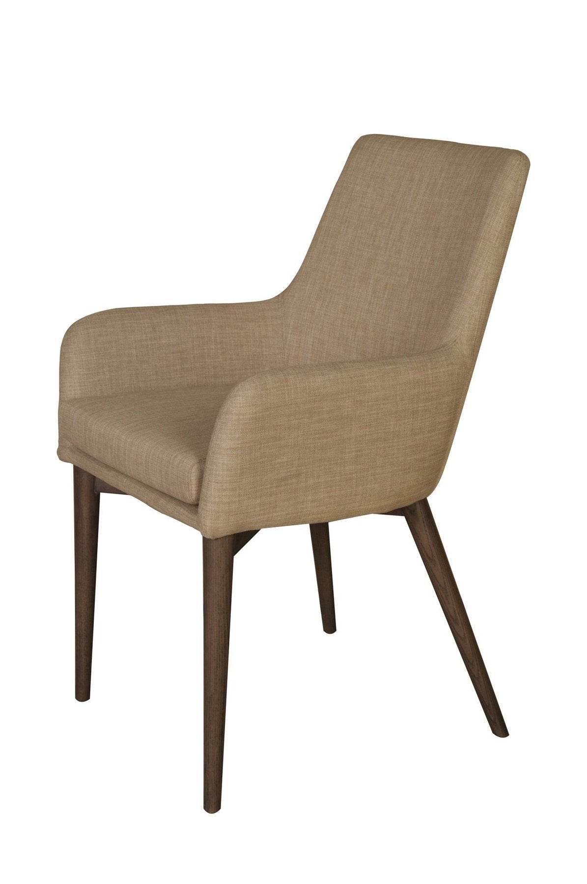 Rose Dining Arm Chair - Beige | Calgary's Furniture Store | Calgary Dining Chairs