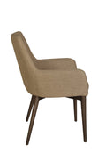 Rose Dining Arm Chair - Beige | Calgary's Furniture Store | Calgary Dining Chairs