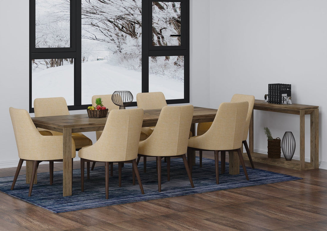 Rose Dining Arm Chair - Beige | Calgary's Furniture Store | Calgary Dining Chairs