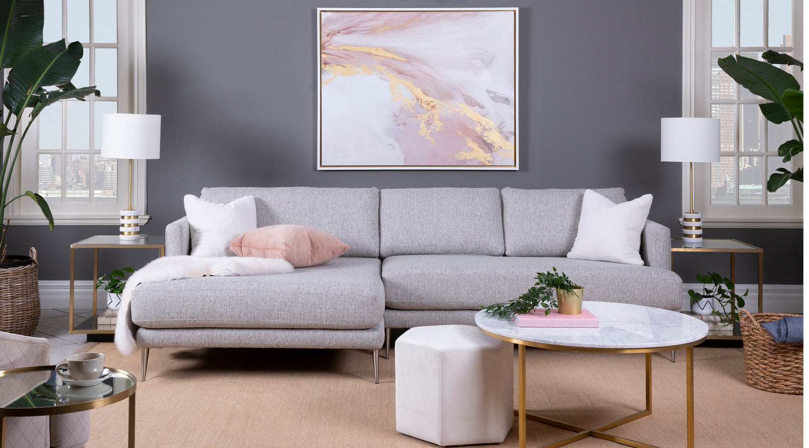 2089 Fargo Decor-Rest Custom Sectional, Made in Canada 🇨🇦 | Calgary Furniture Store