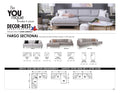 2089 Fargo Decor-Rest Custom Sectional, Made in Canada 🇨🇦 | Calgary Furniture Store