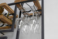 Dandhi Wine Rack 6 Bottles with glass holder - Type D | Calgary Furniture Store