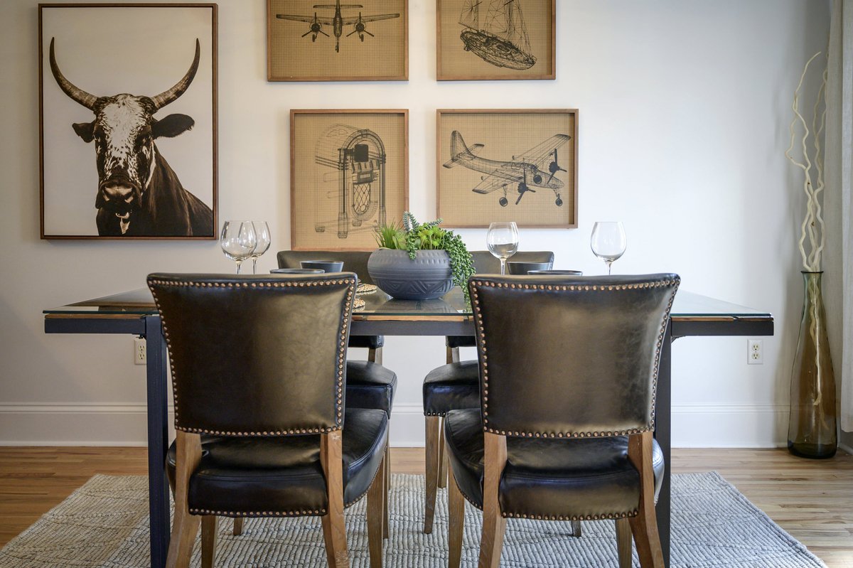 Luther Black Dining Chair | Calgary Furniture Store