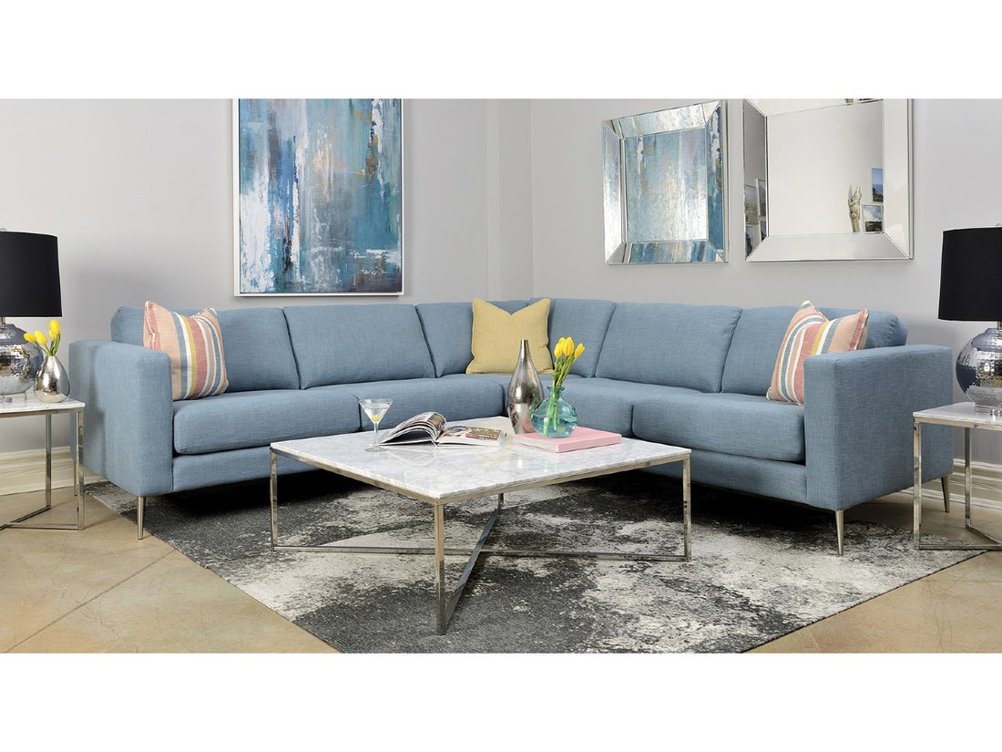 🇨🇦 Custom Fabric Sectional | Calgary Furniture Store