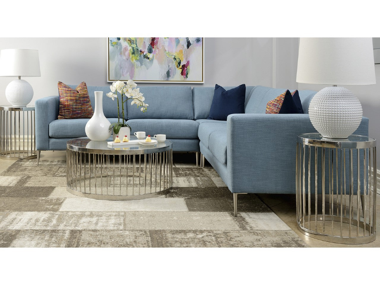 🇨🇦 Custom Fabric Sectional | Calgary Furniture Store