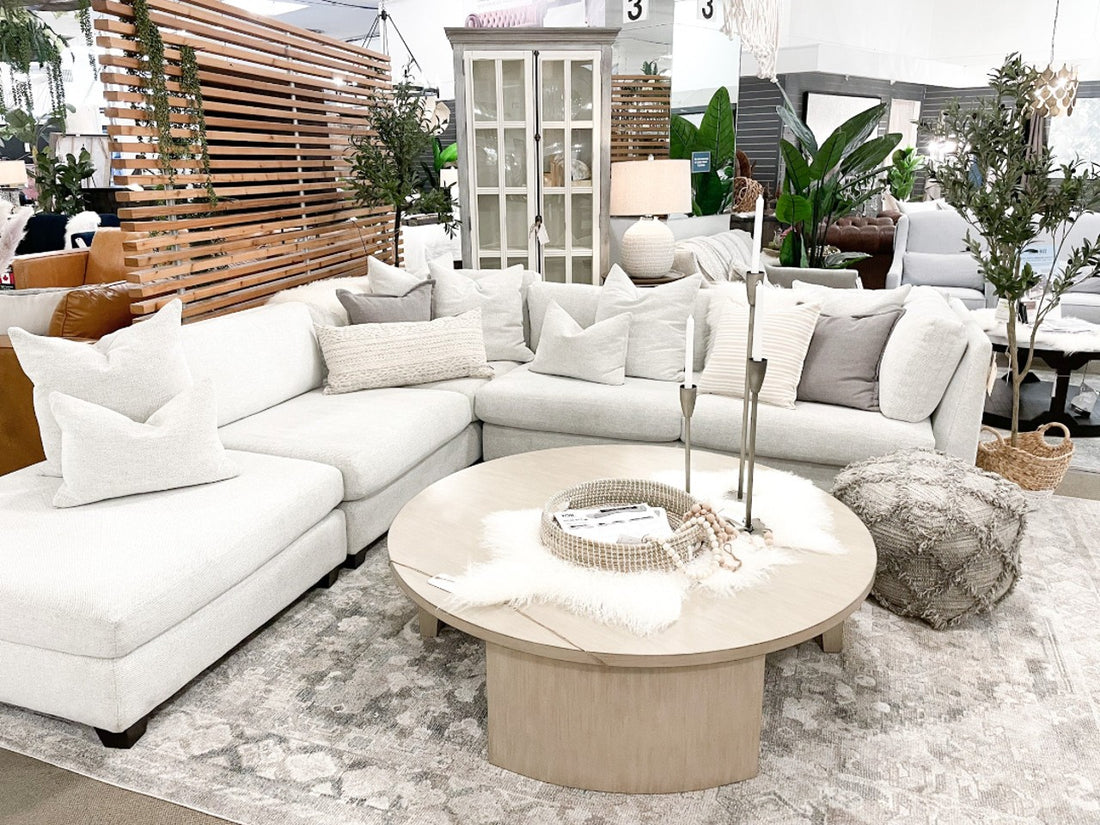 🇨🇦 Custom Fabric Sectional | Calgary Furniture Store