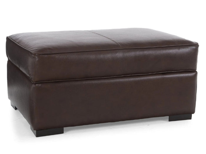 🇨🇦 Custome Leather Ottoman with Storage | Calgary Furniture Store