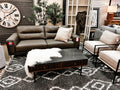 🇨🇦 3030 Custom Leather Sofa | Calgary Furniture Store