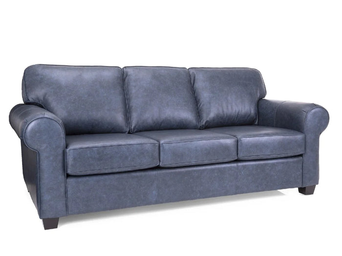 3179 Decor-Rest Leather Custom Condo Sofa, Made in Canada 🇨🇦 | Calgary Furniture Store