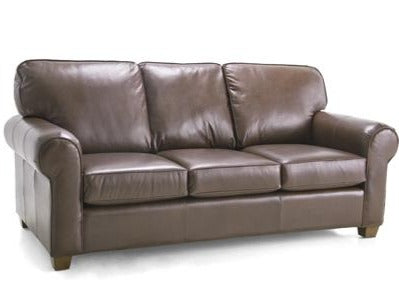 3179 Decor-Rest Leather Custom Condo Sofa, Made in Canada 🇨🇦 | Calgary Furniture Store