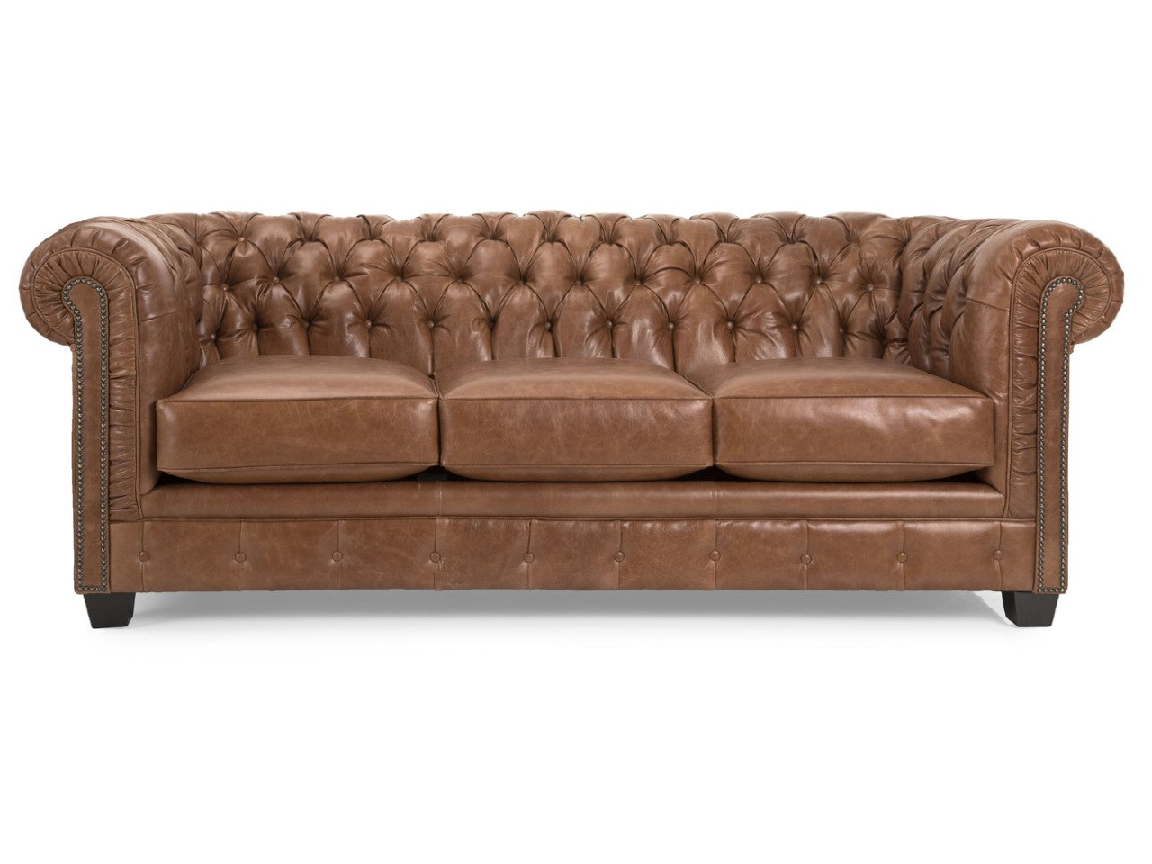 🇨🇦 Custom Leather Sofa | Calgary Furniture Store