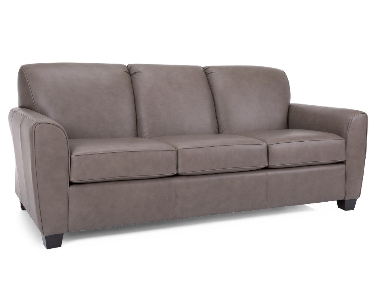 🇨🇦 Custom Top Grain Leather Sofa | Calgary Furniture Store