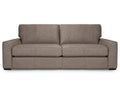 🇨🇦 3786 Custom Leather Sofa | Calgary Furniture Store