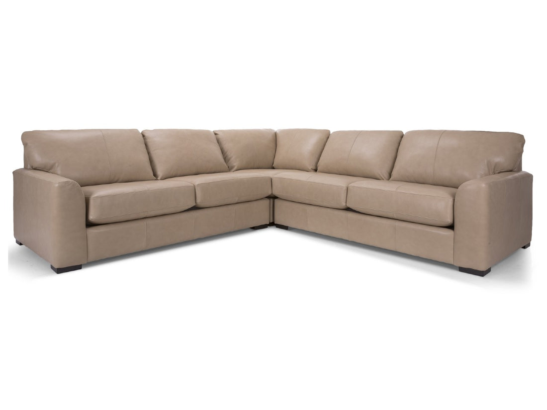 🇨🇦 Custom Leather Sectional | Calgary Furniture Store