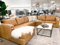 🇨🇦 3900 Custom Leather Sectional | Calgary Furniture Store