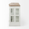 Bourchier Solid Wood Glass Cabinet Buffet | Calgary's Furniture Store | Calgary Buffets & Sideboards