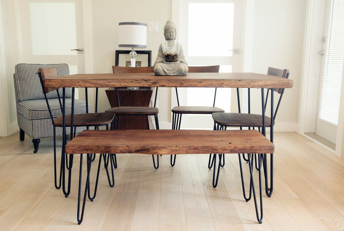 Solid Live Edge Organic Chair - Brown | Calgary Furniture Store