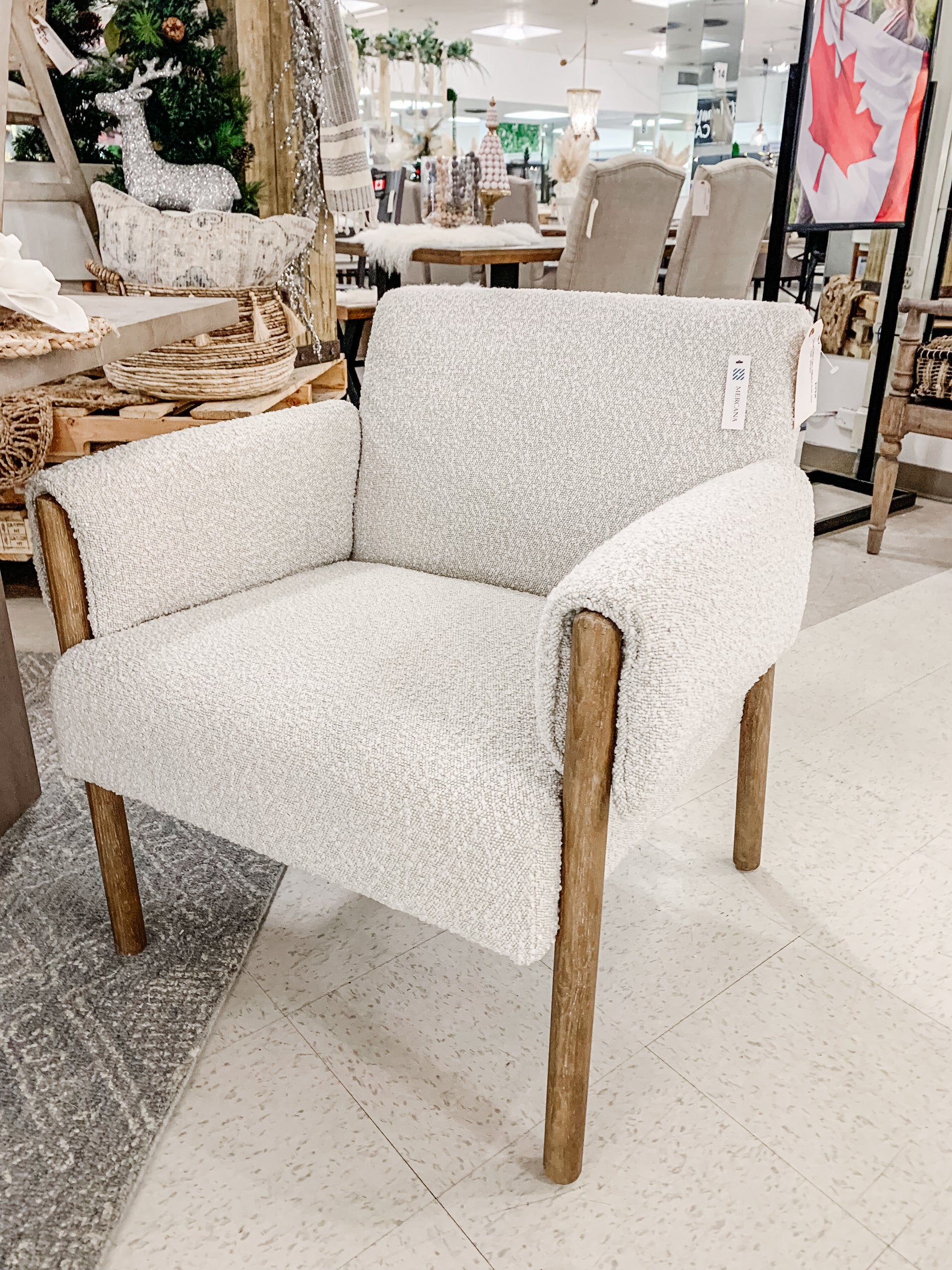 Ashton Cream Accent Chair | Calgary Furniture Store