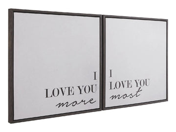 Adline Wall Art (Set of 2) | Calgary Furniture Store