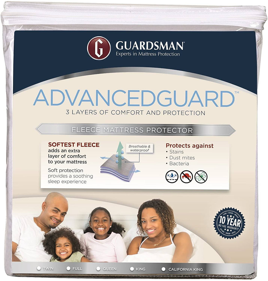 Advance Guard Mattress Protector - Guardsman | Calgary Furniture Store