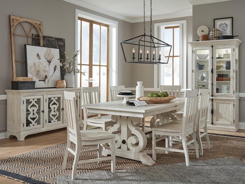 Bronwyn Solid Wood Extension Dining Table - Calgary’s Furniture Store | Calgary Furniture Store