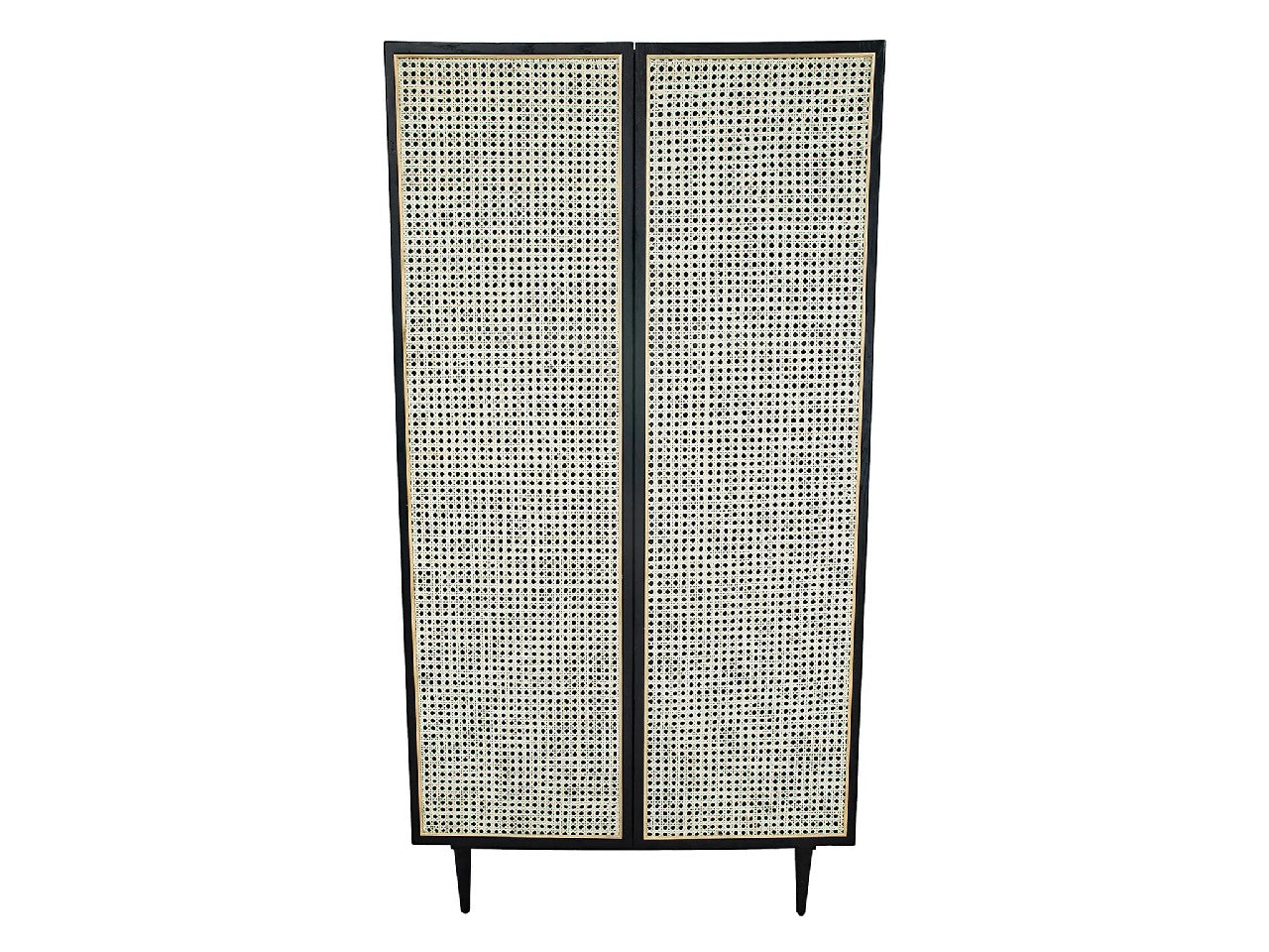 Cane Bookcase With Full Doors | Calgary Furniture Store