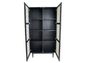Cane Bookcase With Full Doors | Calgary Furniture Store