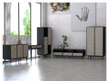 Cane Bookcase With Full Doors | Calgary Furniture Store
