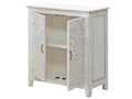 Carved Lace 2 Door Cabinet | Calgary Furniture Store