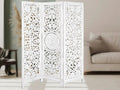 Carved Lace 3 Panel Screen | Calgary Furniture Store