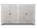 Carved Lace 4 Door Sideboard | Calgary Furniture Store
