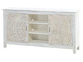 Carved Lace Sliding Door Plasma | Calgary Furniture Store