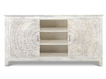 Carved Lace Sliding Door Plasma | Calgary Furniture Store