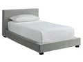 Chesani Gray Twin Uph Kids Bed | Calgary Furniture Store