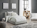 Chesani Gray Twin Uph Kids Bed | Calgary Furniture Store